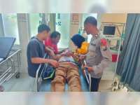 Terlibat Kecelakaan, Kepala Desa Ngraho, Kecamatan Gayam, Bojonegoro Alami Luka-luka