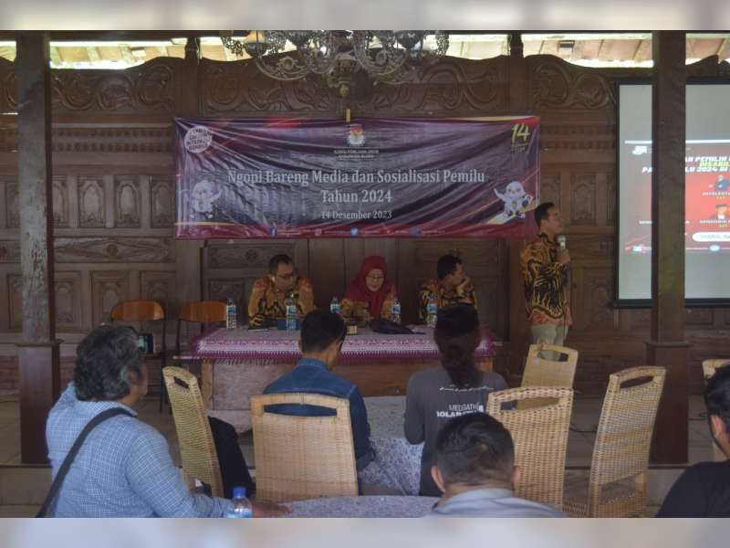 KPU Blora Dorong Peran Aktif Media Sosialisasikan Pemilu 2024