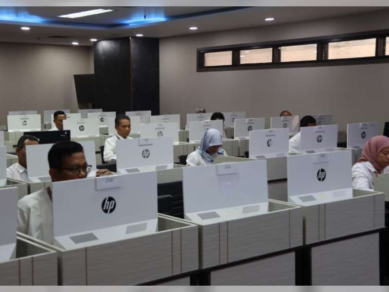 31 ASN Pemkab Blora Pelamar JPT Pratama Ikuti Asesmen CAT di Mabes Polri