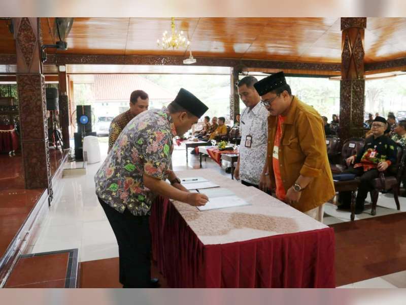 Pemkab Blora Lakukan Penandatanganan Perjanjian Kinerja Inovasi