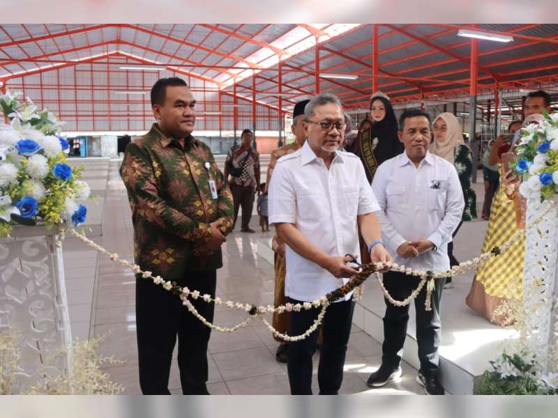 Berkunjung ke Blora, Menteri Perdagangan Resmikan Pasar Induk Cepu