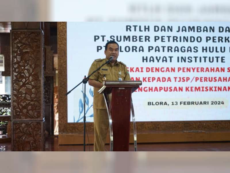 Atasi Kemiskinan Ekstrem, Pemkab Blora Gandeng BUMD dan Swasta