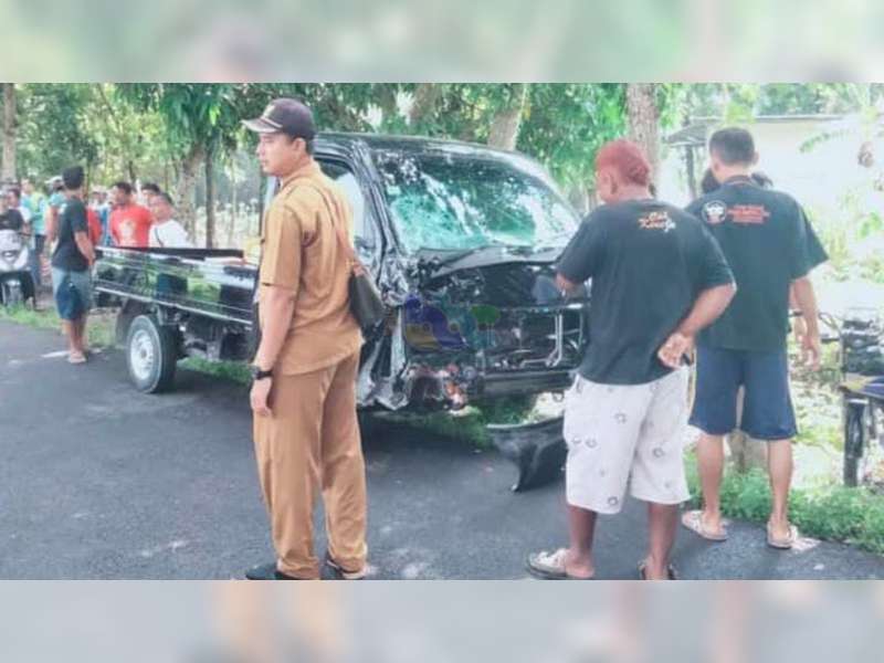Kecelakaan di Sukosewu, Bojonegoro, Seorang Pemotor Meninggal di TKP