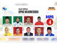 Berikut ini Caleg yang Diperkirakan Lolos Jadi Anggota DPRD Kabupaten Bojonegoro Dapil 4