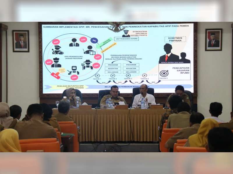 Tingkatkan Kualitas dan Efektivitas Pengendalian Internal, Pemkab Blora Gelar Rakor bersama BPKP