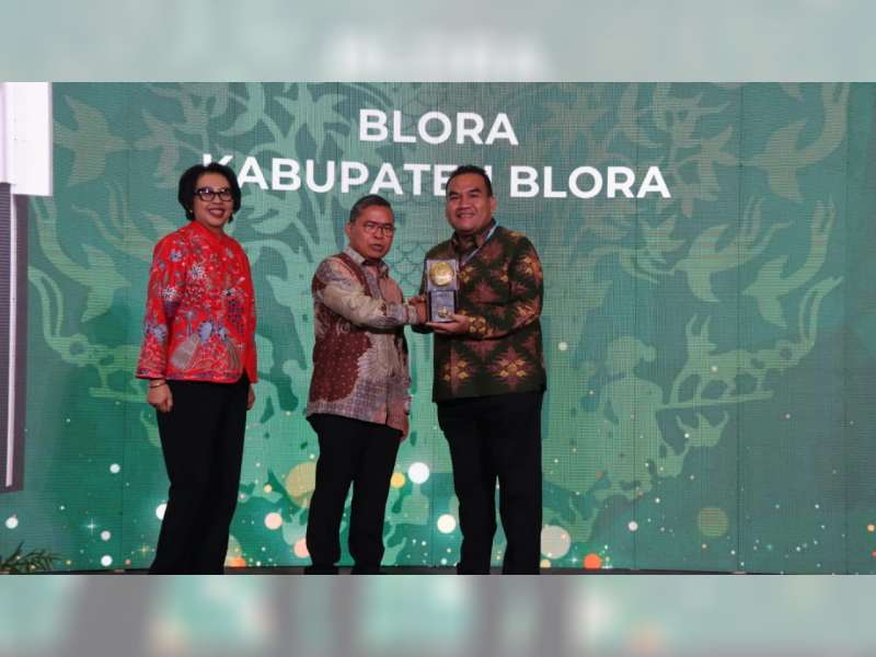 Kedua Kalinya, Blora Raih Penghargaan Anugerah Adipura Kota Kecil Terbersih