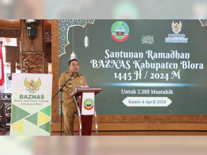 Bupati Dorong Baznas Blora Berinovasi untuk Optimalkan Perolehan Zakat