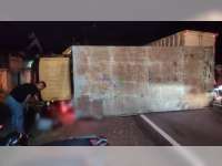 Kecelakaan Beruntun di Padangan, Bojonegoro, Seorang Pemotor Meninggal Dunia