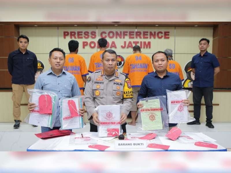 Polda Jatim Tetapkan 4 Kades di Padangan, Bojonegoro Jadi Tersangka Korupsi Dana BKK