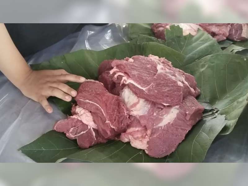 Masjid Moetiah Blora, Manfaatkan Daun Jati untuk Bungkus Daging Kurban