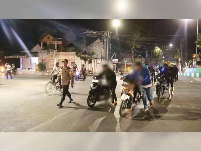 Gelar Konvoi, Ratusan Remaja Diamankan Polisi Bojonegoro