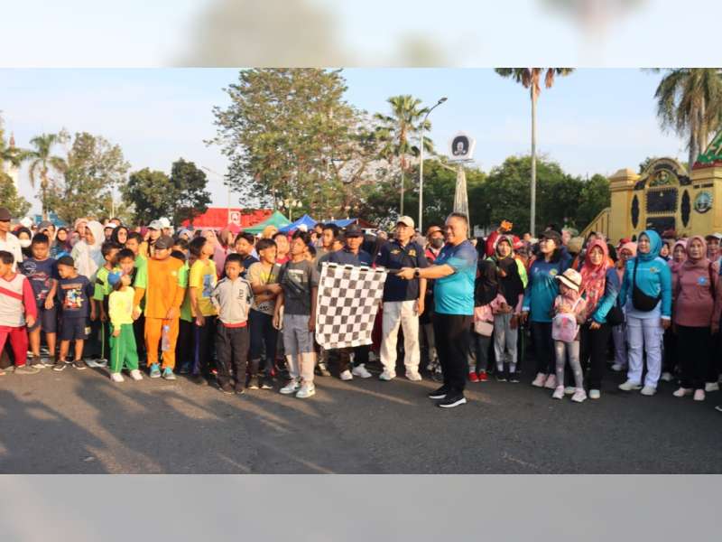 Jalan Sehat Merdeka dan Launching Car Free Day Digelar di Alun-alun Blora