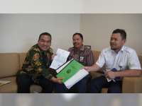 Perjuangkan Pembangunan Pasar Ngawen, Bupati Blora Antar Dokumen ke Kementerian PUPR