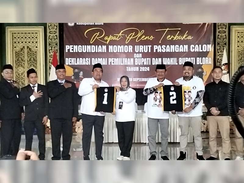 Pengundian Paslon di Blora, Pasangan ASRI Nomor Urut 01, Pasangan ABDI Nomor Urut 02