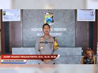 Jelang Pilkada 2024, Kapolres Bojonegoro Ajak Masyarakat Jaga Kamtibmas agar Tetap Kondusif