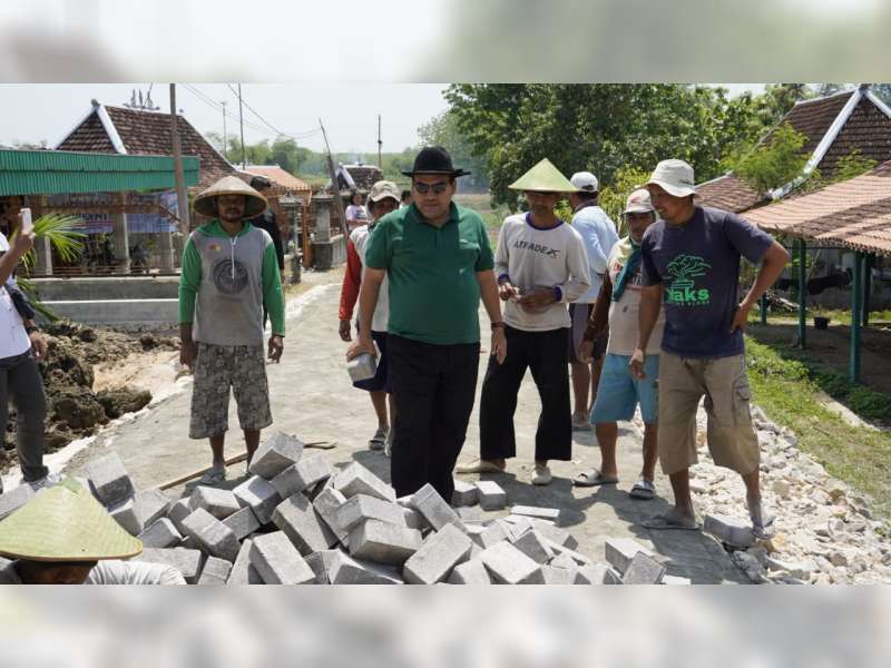 Berkat Arief Rohman, Mimpi Warga Kalimongo, Blora Miliki Jalan Bagus Terwujud