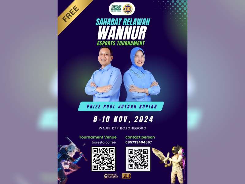 Ayo! Ikuti &lsquo;WanNur Esport Competition&rsquo;, Daftar Gratis dan Dapatkan Hadiah Menarik