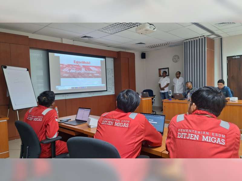 Kunjungan Ditjen Migas untuk Peninjauan Uji Peningkatan Kapasitas Produksi Lapangan Banyu Urip