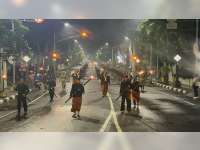 Sempat di Guyur Hujan, Kirab Pusaka Kyai Bismo di Blora Berjalan Khidmat