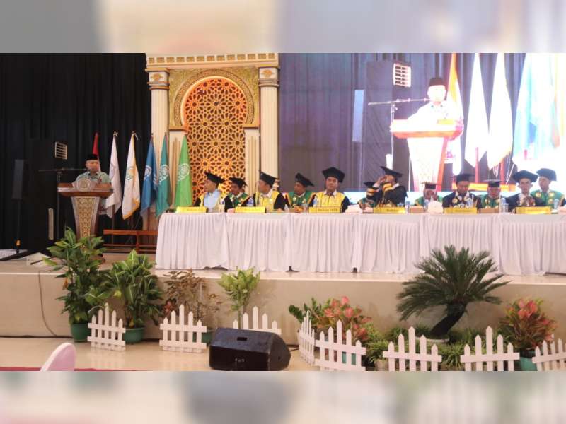 Kali Pertama, Guru Besar di IAI Khozinatul Ulum Blora Dikukuhkan