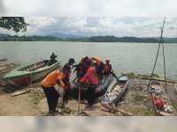 Satu Warga Gondang, Bojonegoro yang Terseret Arus Anak Sungai Kali Pacal Ditemukan