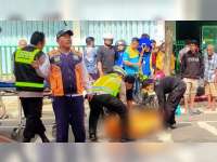 Tabrakan Motor di Jalan Diponegoro Bojonegoro, Seorang Pemotor asal Tuban Meninggal