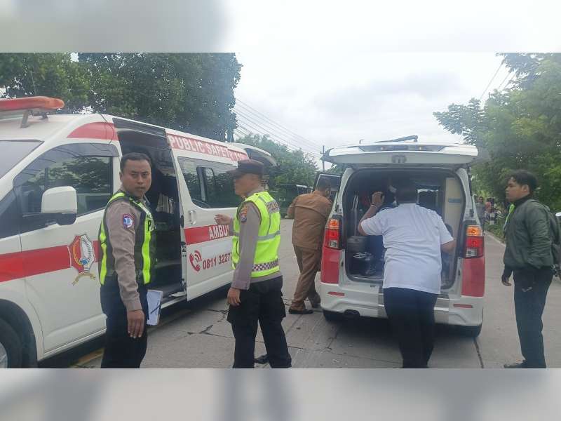 Tabrakan di Kalitidu, Bojonegoro, Seorang Pemotor Luka Berat, Seorang Lainnya Luka Ringan