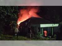 Lupa Matikan Kompor saat Memasak Ubi, Rumah Warga Malo, Bojonegoro Terbakar