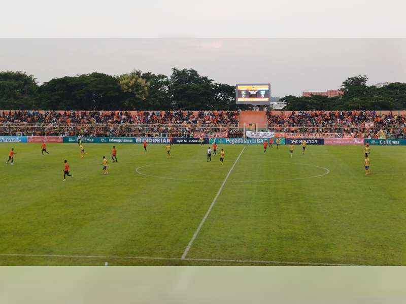 Laga Kandang Terakhir, Persibo Bojonegoro Ditahan Imbang Gresik United Tanpa Gol
