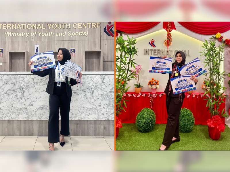 2 Mahasiswi PEM Akamigas Cepu, Blora Raih Prestasi di Ajang Lomba Internasional di Malaysia