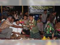 Jalan Getas-Randublatung-Ngawi Mulus, Warga Getas Gelar Tumpengan