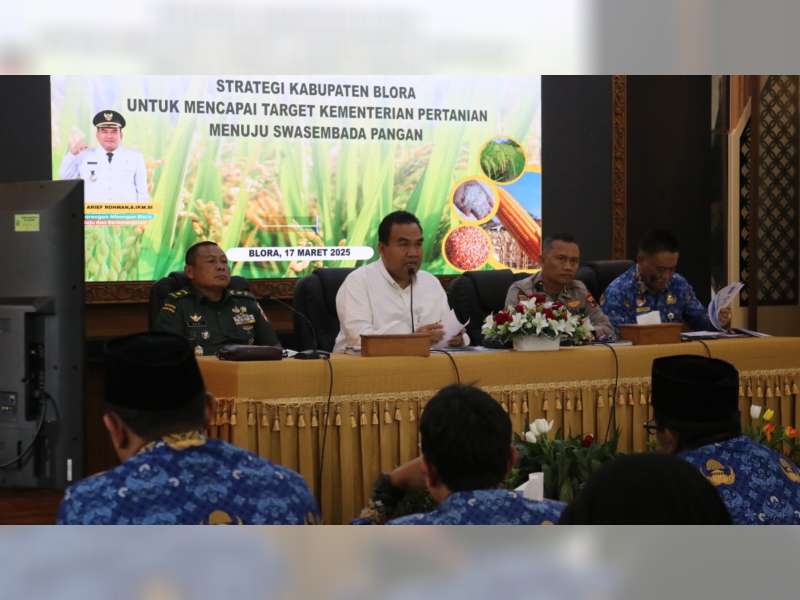 Musim Tanam Kedua, Blora Targetkan Luas Tanah Tambahan 25 Ribu Hektare