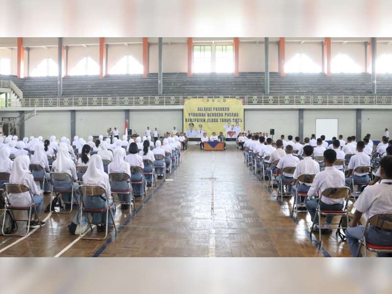194 Pelajar Antusias Ikuti Seleksi Calon Paskibraka Tingkat Kabupaten Blora