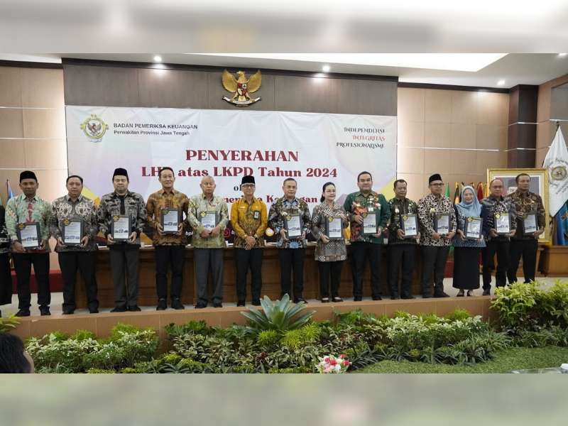 Pemkab Blora Raih Predikat Opini WTP Ke-11 dari BPK RI