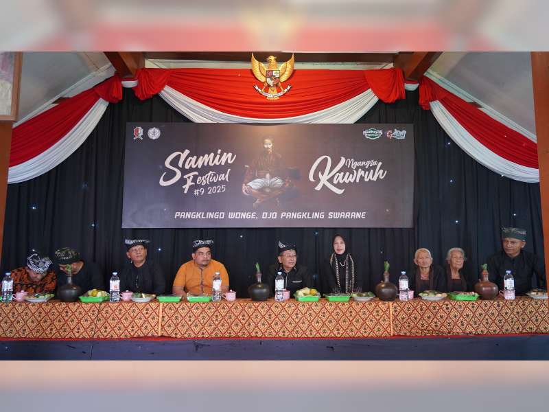 Samin Festival 2025, Komitmen Lestarikan Nilai Luhur Samin Sebagai Identitas Bojonegoro