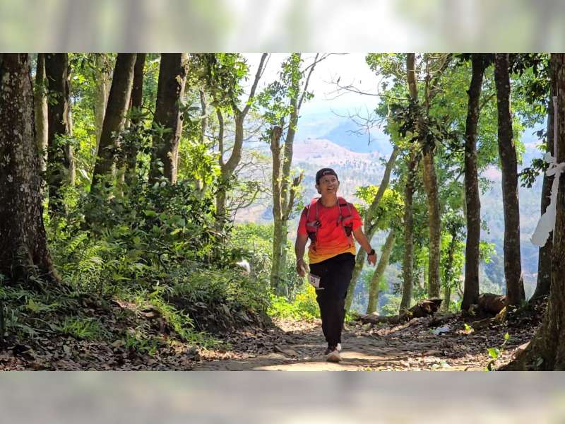Angkat Potensi Wisata Alam, Komunitas Upluk Runner di Bojonegoro Gelar &lsquo;Fun Trail Run Gunung Pandan&rsquo;