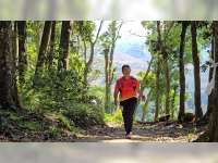 Angkat Potensi Wisata Alam, Komunitas Upluk Runner di Bojonegoro Gelar &lsquo;Fun Trail Run Gunung Pandan&rsquo;