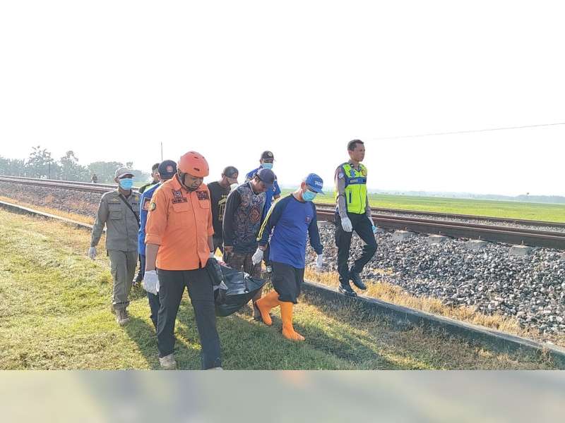 Tertemper Kereta Api Gumarang di Cepu, Blora, Warga Padangan, Bojonegoro Meninggal