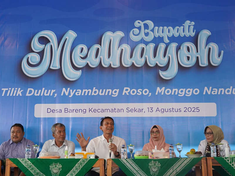 Pemkab Bojonegoro Gelar Medhayoh ke-5 di Kecamatan Sekar, Bahas Kesehatan dan Wisata