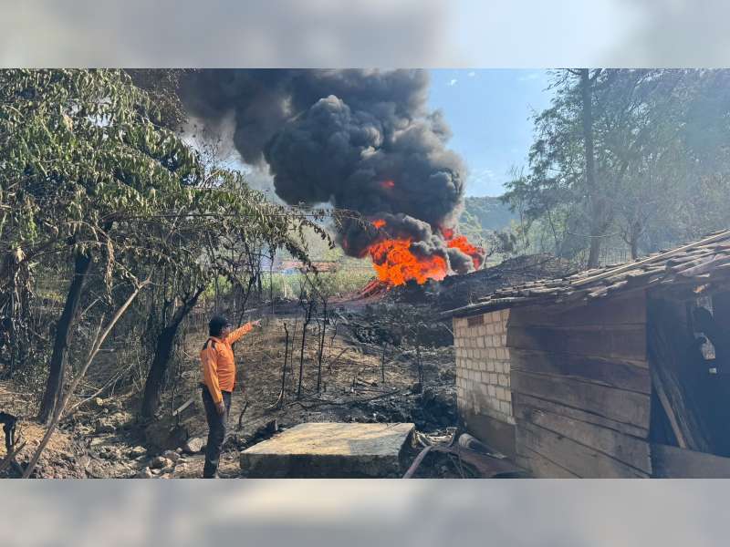 Semburan Api Muncul dari Sumur Rakyat di Bogorejo, Blora, 3 Orang Dilaporkan Meninggal Dunia