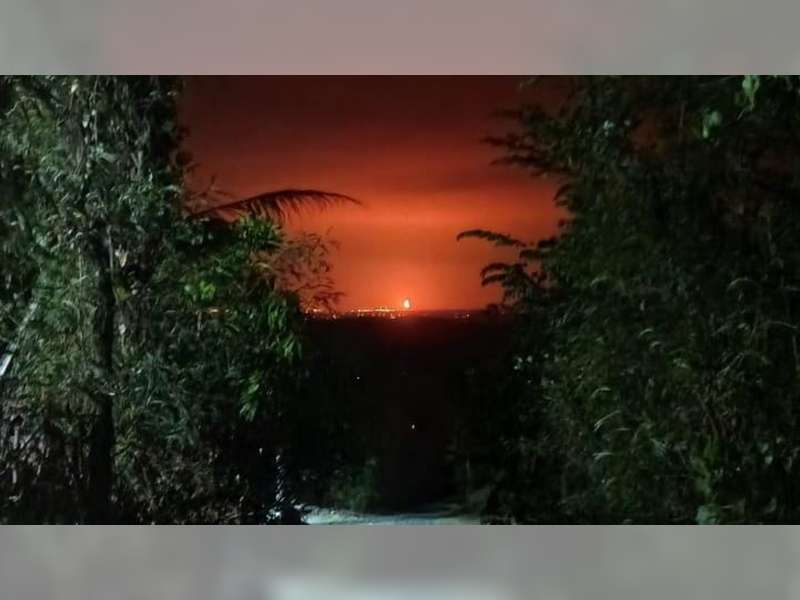 Flaring di Lapangan Gas Jambaran-Tiung Biru di Bojonegoro Terpantau Membesar