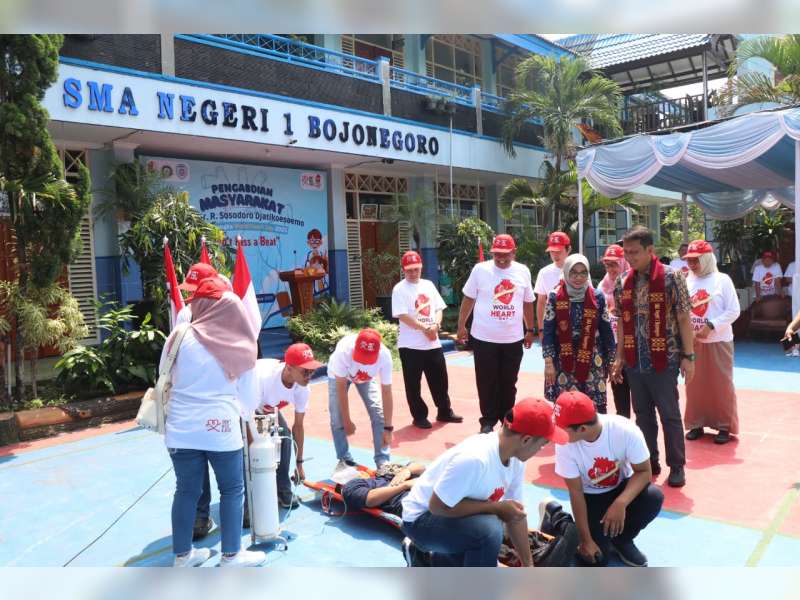World Heart Day 2025 di Bojonegoro, Bupati Wahono Tegaskan Pentingnya  Pola Hidup Sehat