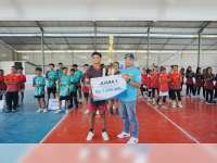 BINVOLK Kalitidu Juarai Voliga Bojonegoro 2025 Putra, Ngasem VC Raih Gelar Kategori Putri