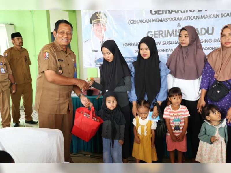 Pemkab Bojonegoro Gencarkan Sosialisasi Gerimis Madu dan Gemarikan untuk Percepatan Penurunan Stunting