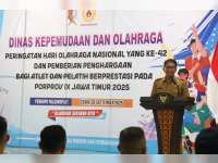 Bupati Bojonegoro Apresiasi Atlet dan Pelatih Berprestasi di Porprov IX Jatim 2025