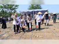 Polres Bojonegoro Tanam Jagung Dukung Program Asta Cita Presiden Prabowo