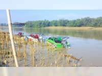 Geger Penemuan Dua Speedboat Hanyut di Bengawan Solo Wilayah Bojonegoro