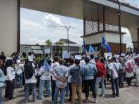 Demo Buruh Rokok Tolak Perda KTR di Bojonegoro, Desak Revisi Draf yang Tidak Pro-Buruh