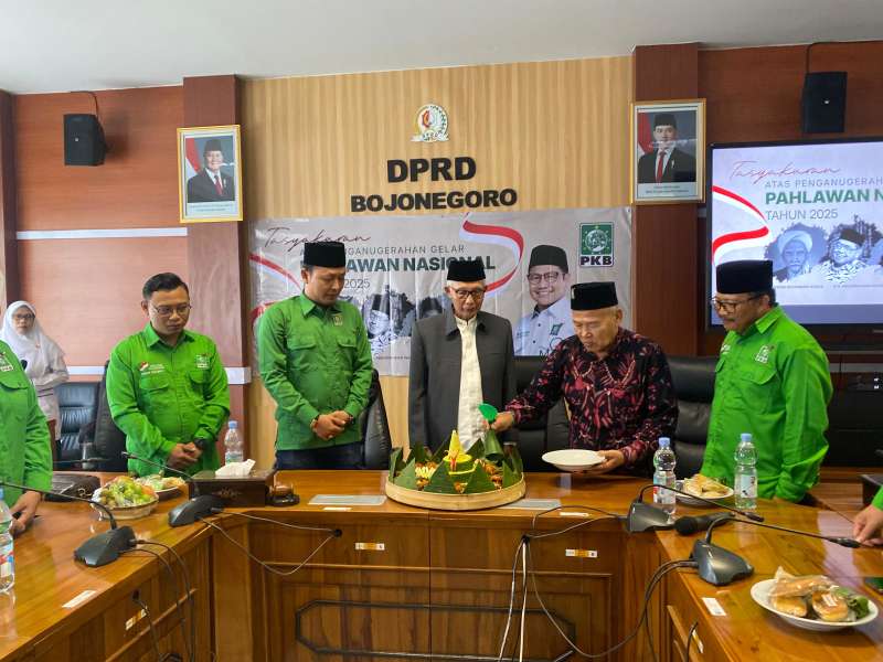 Fraksi PKB DPRD Bojonegoro Gelar Tasyakuran dan Khotmil Qur&rsquo;an atas Penganugerahan Gelar Pahlawan Nasional