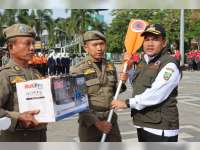 Bupati Blora Pimpin Apel Kesiapsiagaan Bencana Menghadapi Musim Hujan 2025/2026 &lrm;